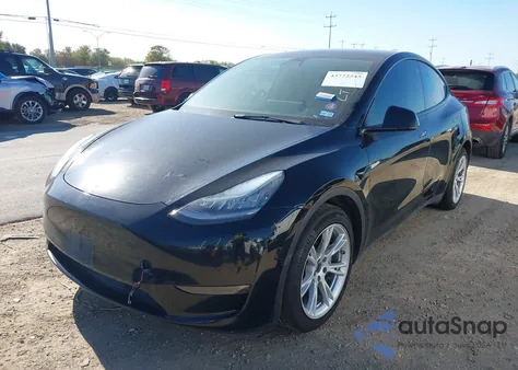 2021 Tesla Model Y Long Range Dual Motor All-Wheel Drive из США, поврежденный, VIN 5YJYGDEE1MF196337